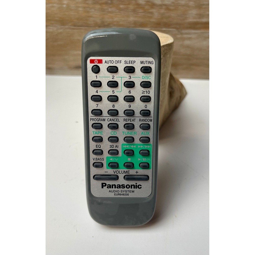 Panasonic Audio System Remote Control EUR648200